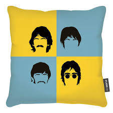 Beatles cushion pop art kussen